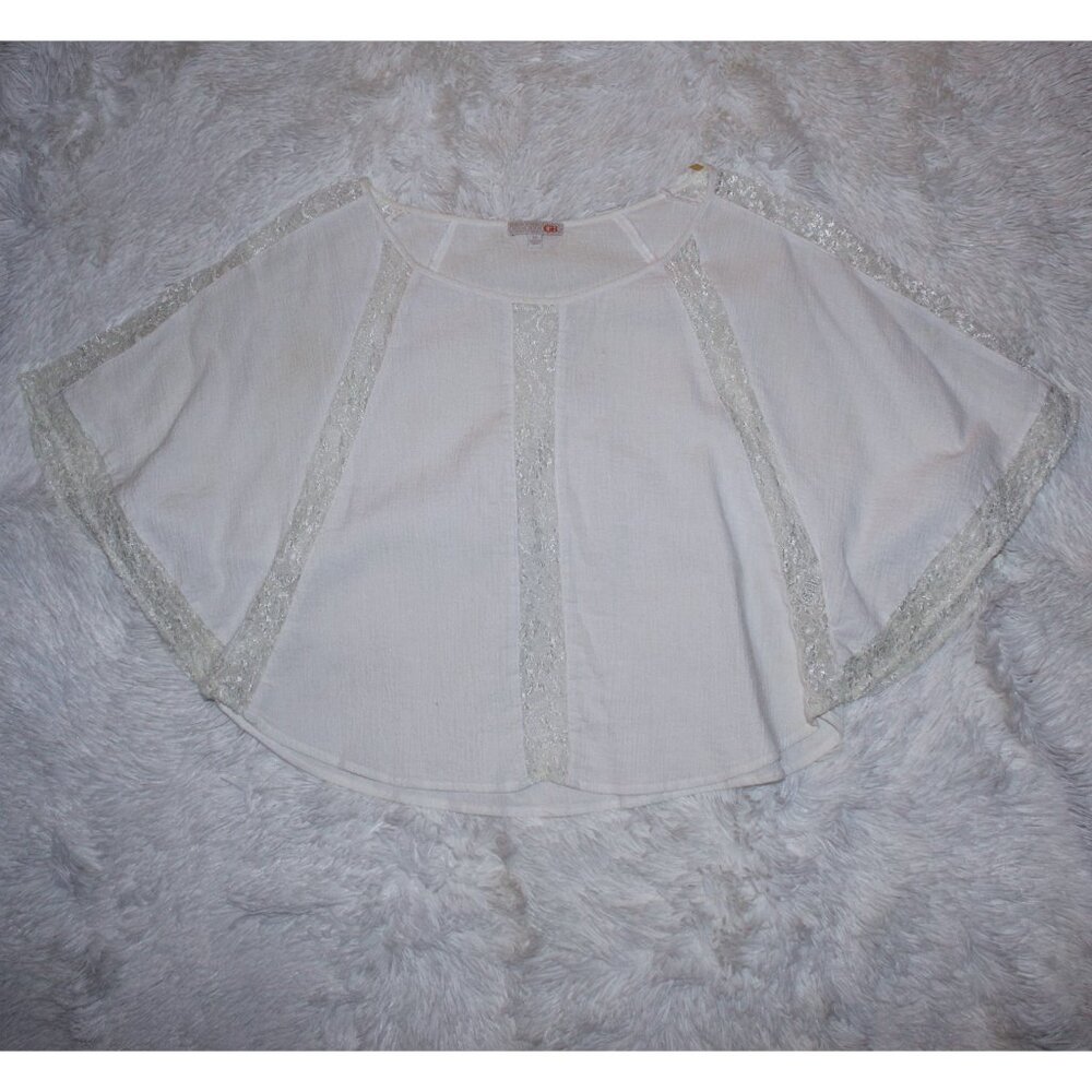 GB White Sleeveless Top